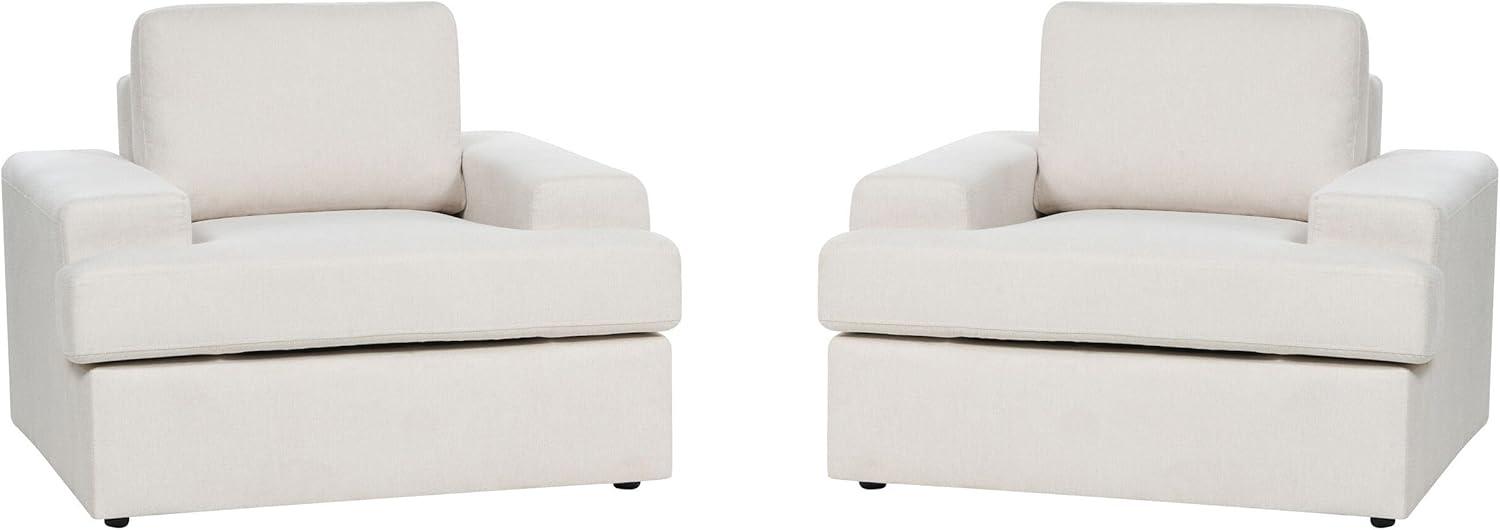 Sessel ALLA Stoff Helles Beige Bild 1