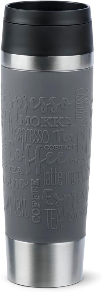 EMSA Thermobecher Travel Mug Classic, Pfeffergrau, 0.5 l Bild 1
