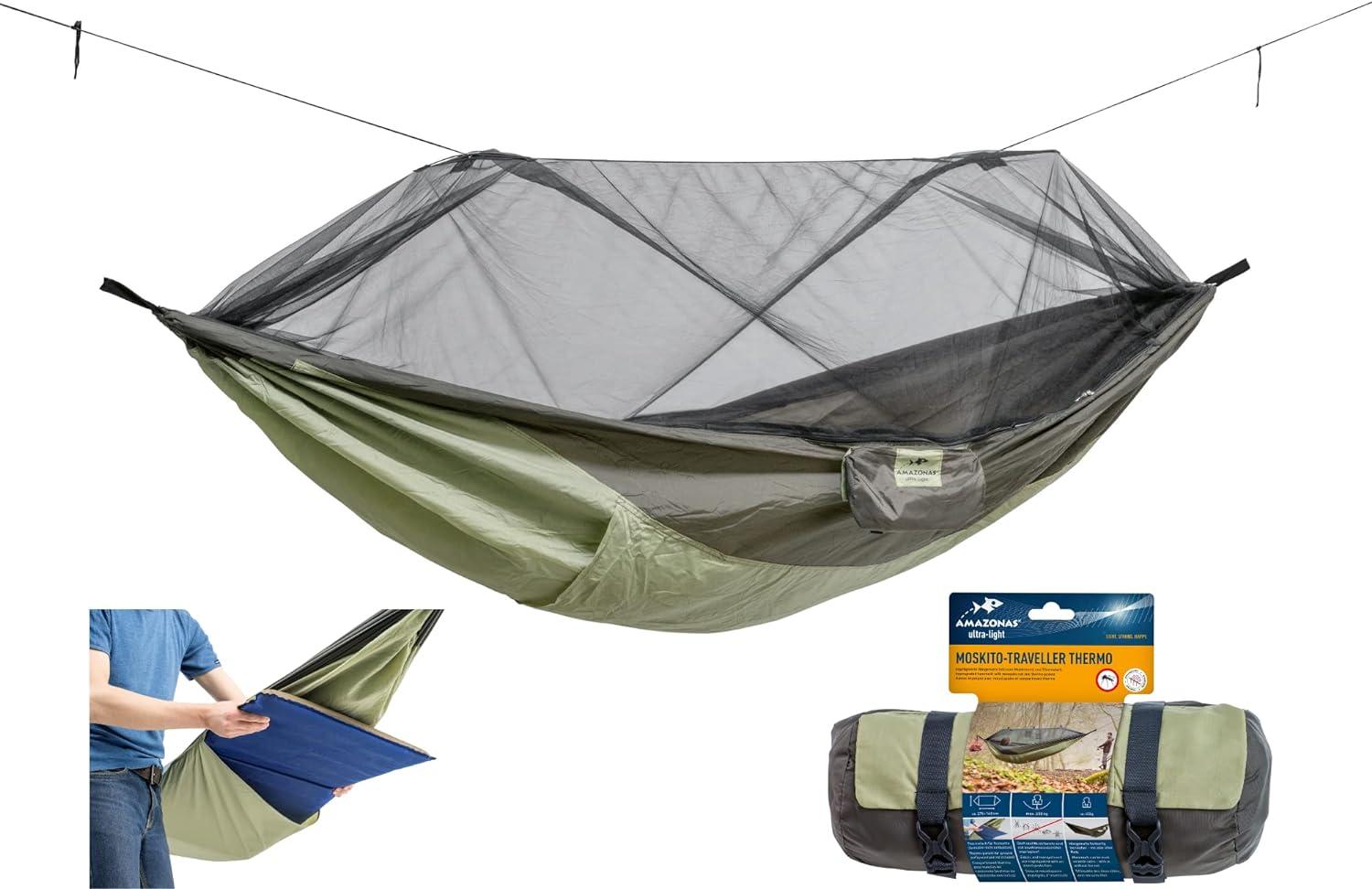 Amazonas Moskito-Traveller Thermo Hängematte Größe L Bild 1