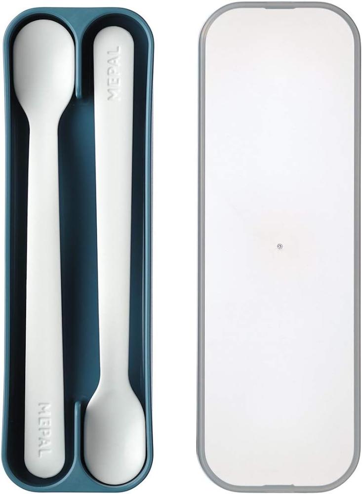 Mepal MIO Fütterlöffel deep blue 2er Set - A Bild 1