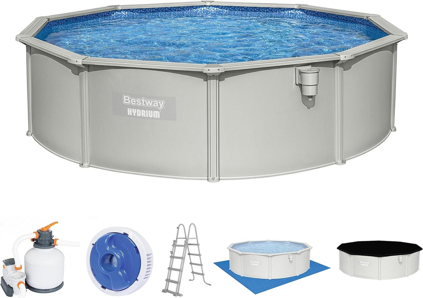 Bestway 'Hydrium™ Swimmingpool-Set Ø 460x120 cm Bild 1