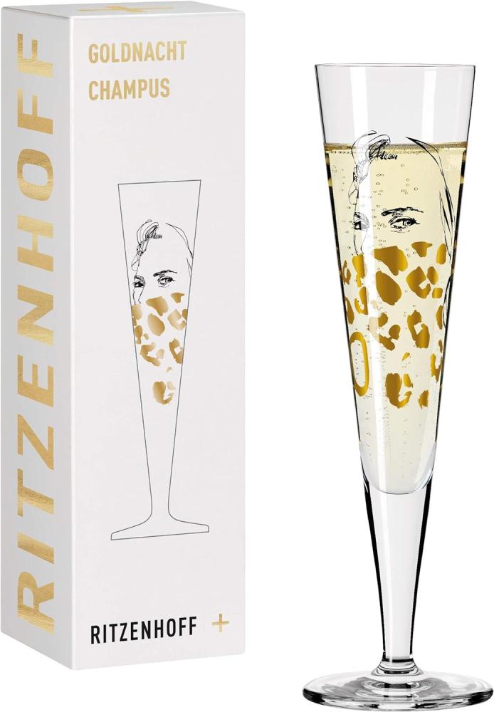 Ritzenhoff 1078281 Champagnerglas #11 GOLDNACHT Peter Pichler 2020 Bild 1