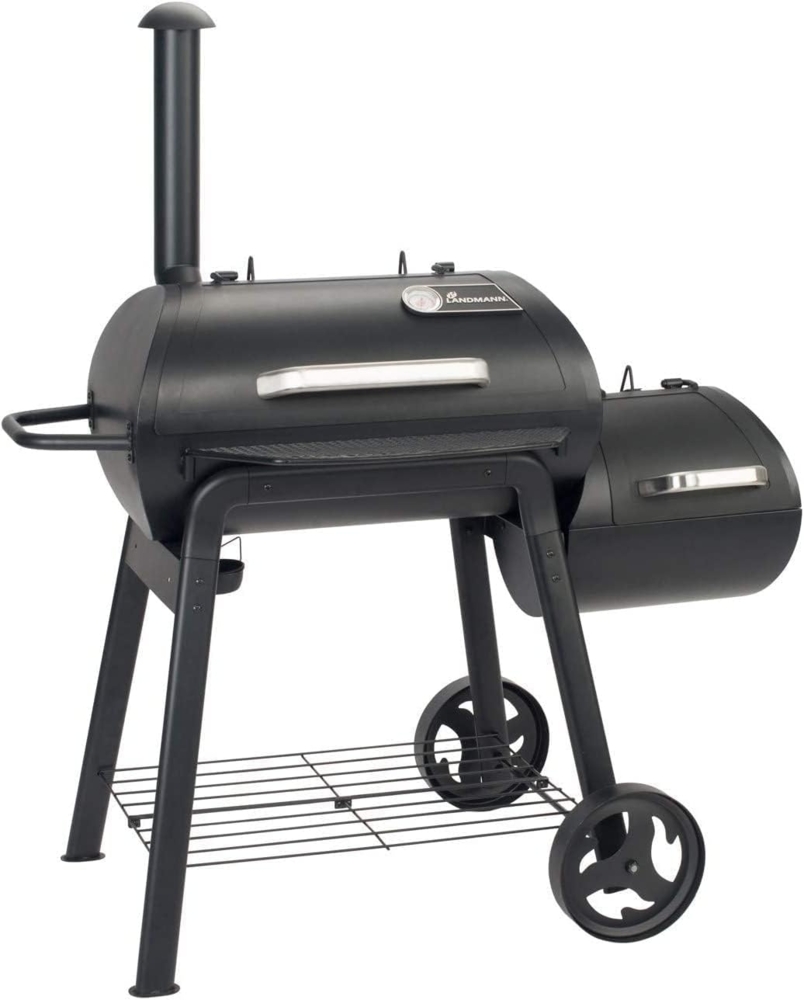 LANDMANN 'Vinson 300' Smoker mit 4-in-1 Funktionen, 134 x 128 x 88 cm Bild 1