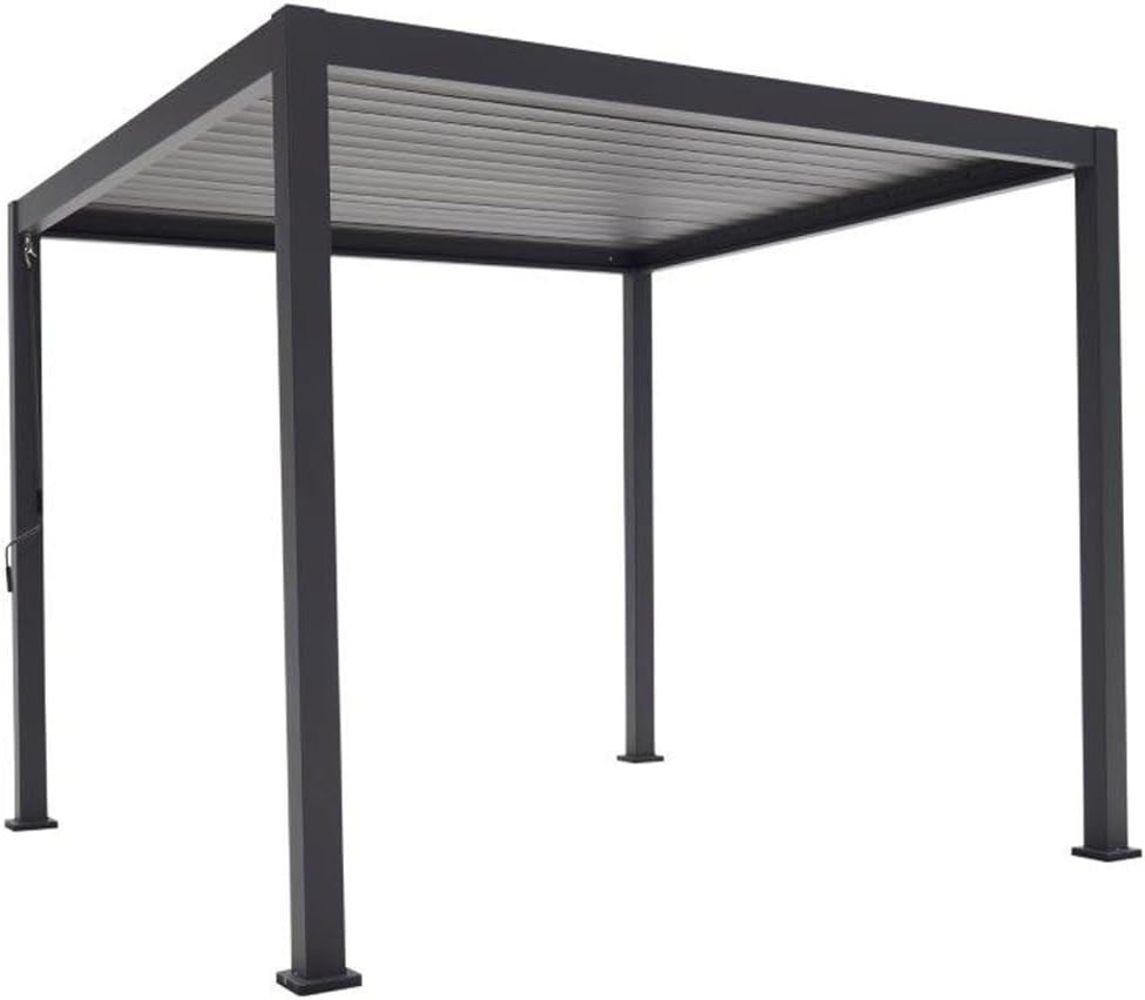 Green Spirit 'Mirador Classic' Pergola, Aluminium anthrazit, 3x3 m Bild 1