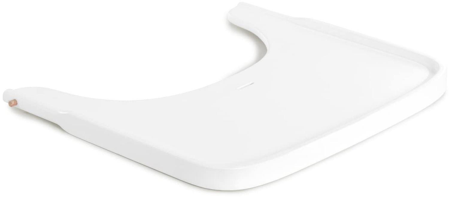 Hauck Alpha Wooden Tray White Essbrett Esstisch Bild 1