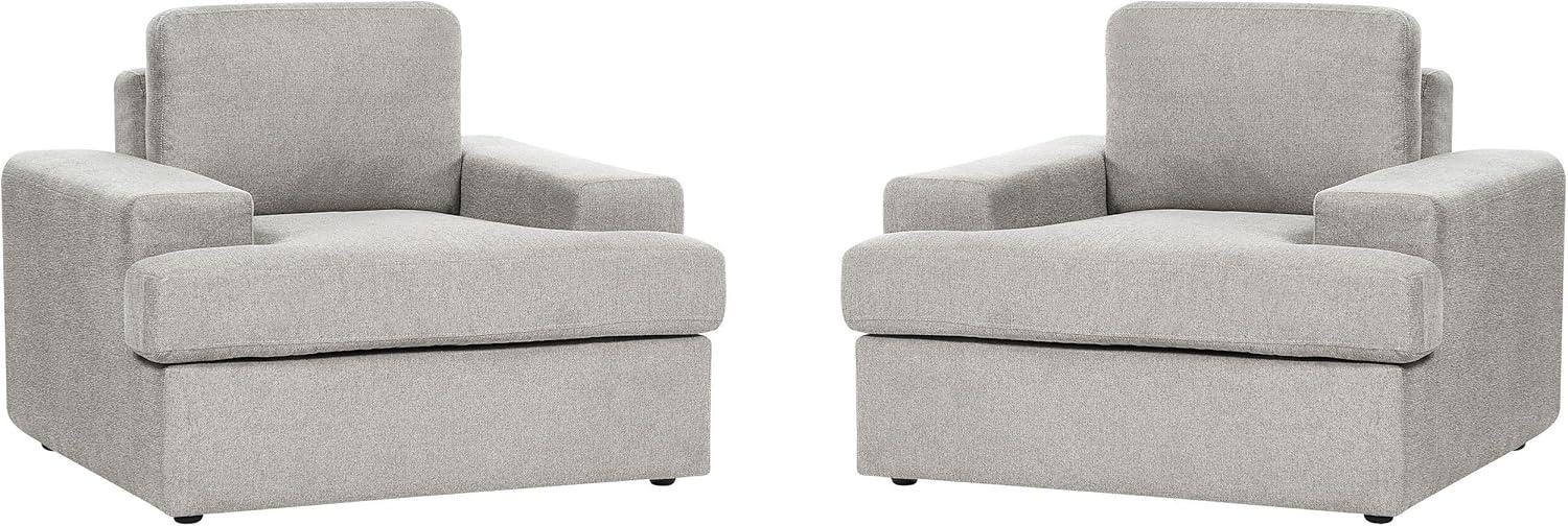 Sessel ALLA Stoff Hellgrau Bild 1
