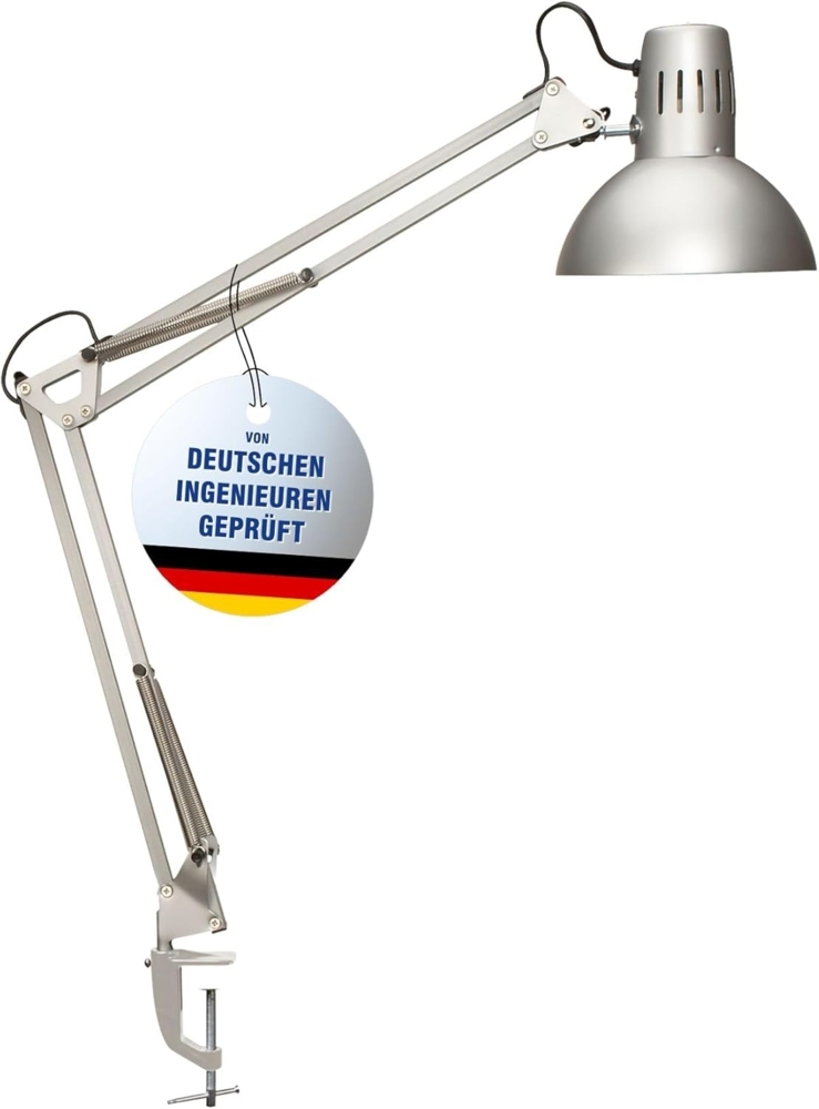 Maul Tischleuchte MAULstudy 8201195 LED Klemme silber Bild 1
