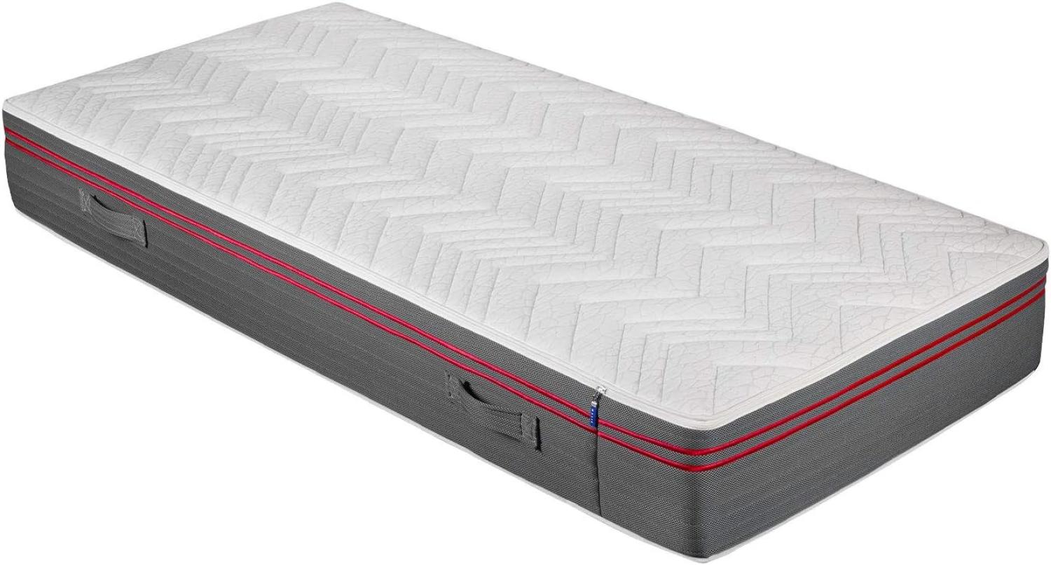 Malie BX+ 7-Zonen-Doppeltaschenfederkern-Boxspringmatratze 140x200 cm H2 Bild 1