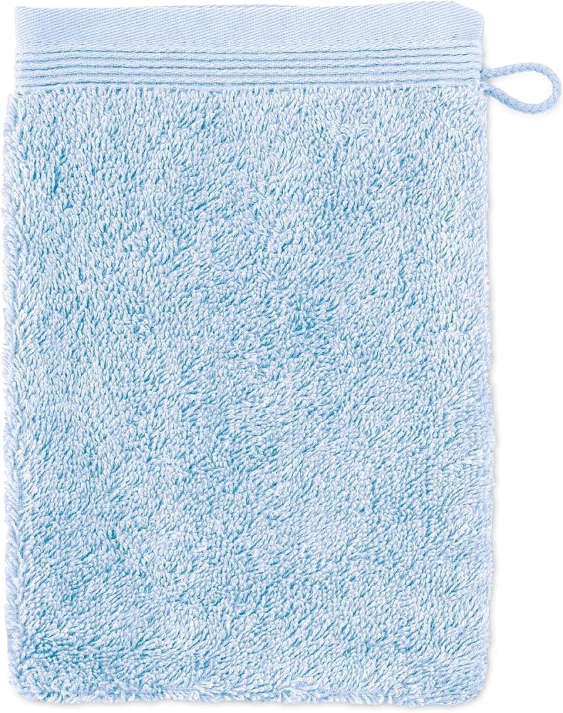 möve Superwuschel Waschhandschuh 20x15 cm aus 100% Baumwolle, aquamarine Bild 1