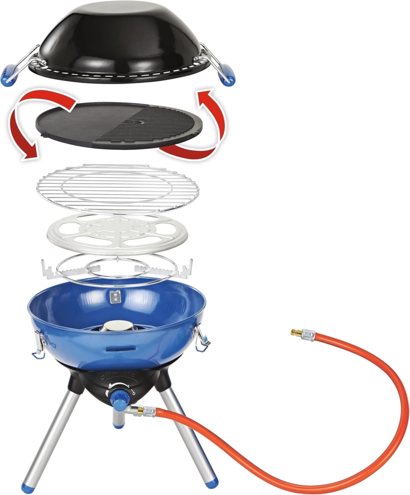 Campingaz Party Grill, Stahl blau, 2.000 Watt, Ø 36x42 cm Bild 1