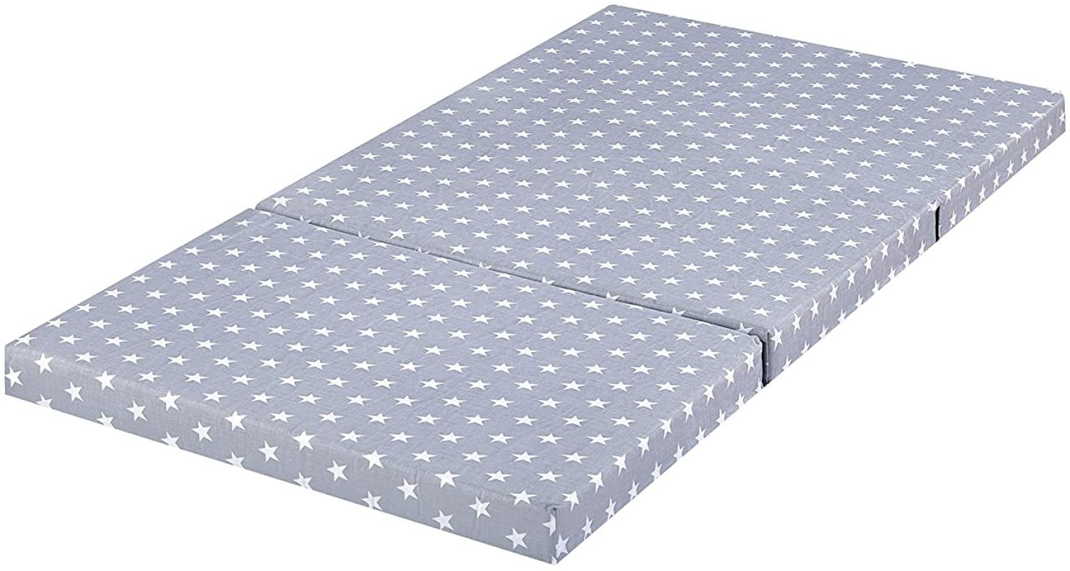 IWH 'Star' Kinder-Reisematratze 60x120 cm grau Bild 1
