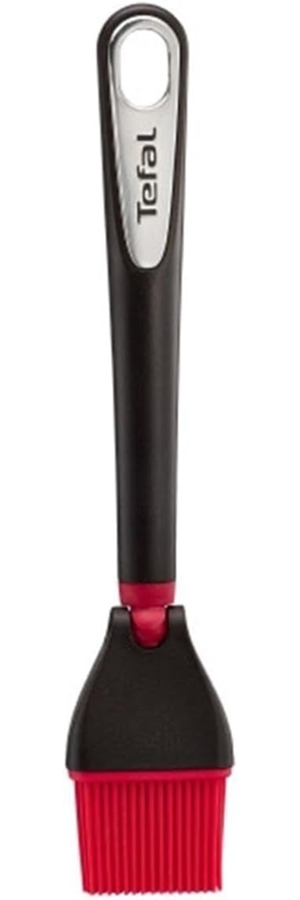Tefal Ingenio K20724 Backpinsel | Material: Kunststoff | Leicht zu reinigen | Spülmaschinengeeignet | Farbe: Rot / Schwarz, 32. 5x9. 2x2. 7 cm Bild 1