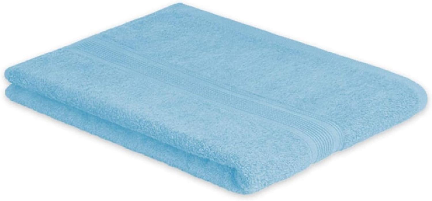 Exklusiv Heimtextil Duschtuch Frottier 500 g/m² 70 x 140 cm Hellblau Bild 1