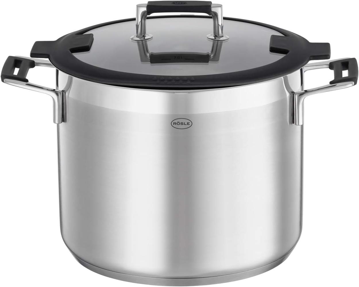 Rösle Silence Pro Kochtopf 24 cm mit Deckel Bild 1