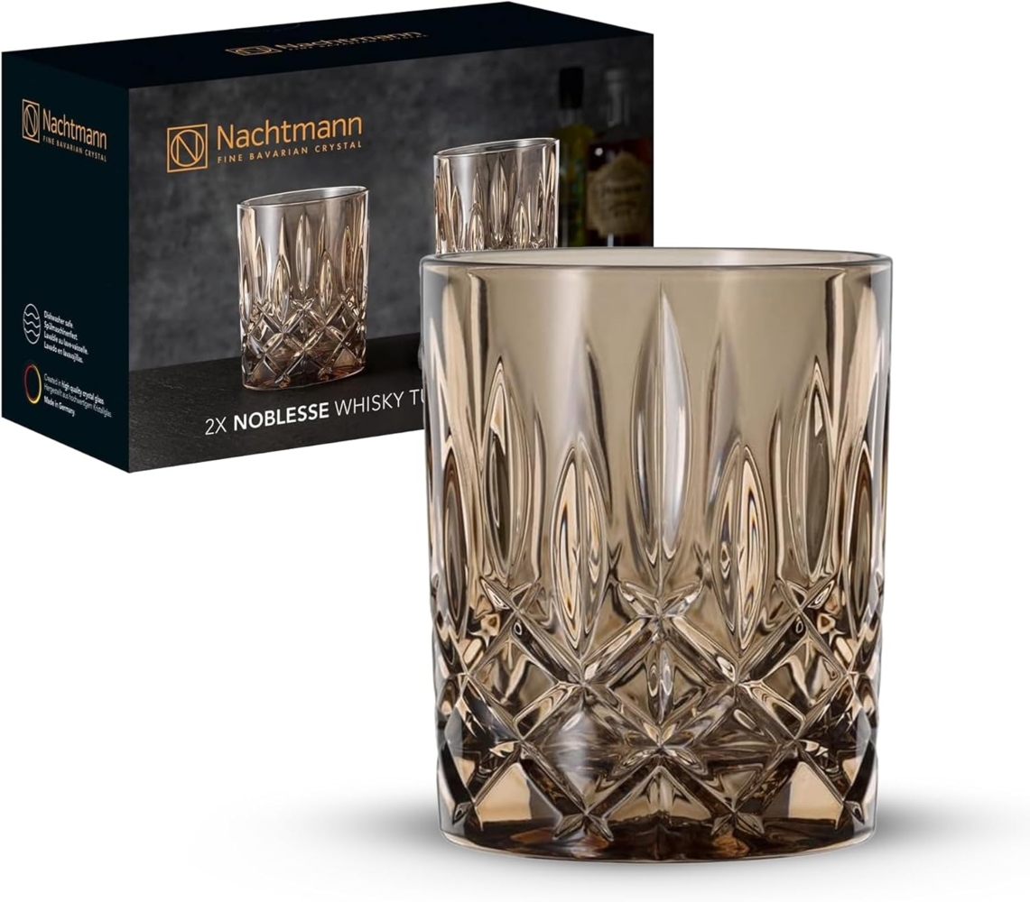 Nachtmann Noblesse Vintage Whiskygläser tobacco 2er Set Bild 1