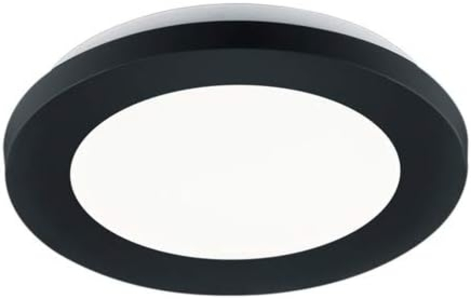 LED Deckenleuchte CAMILLUS, Schwarz Matt, Durchmesser 17cm Bild 1