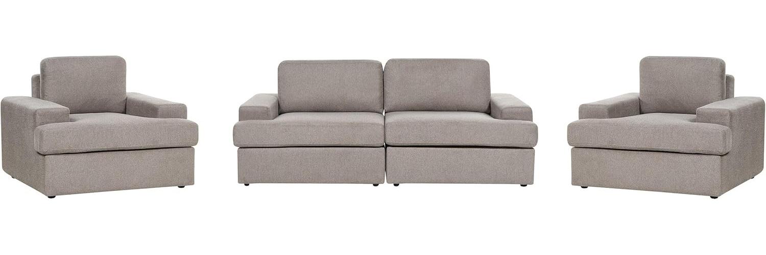 Sofa Set taupe 5-Sitzer ALLA Bild 1