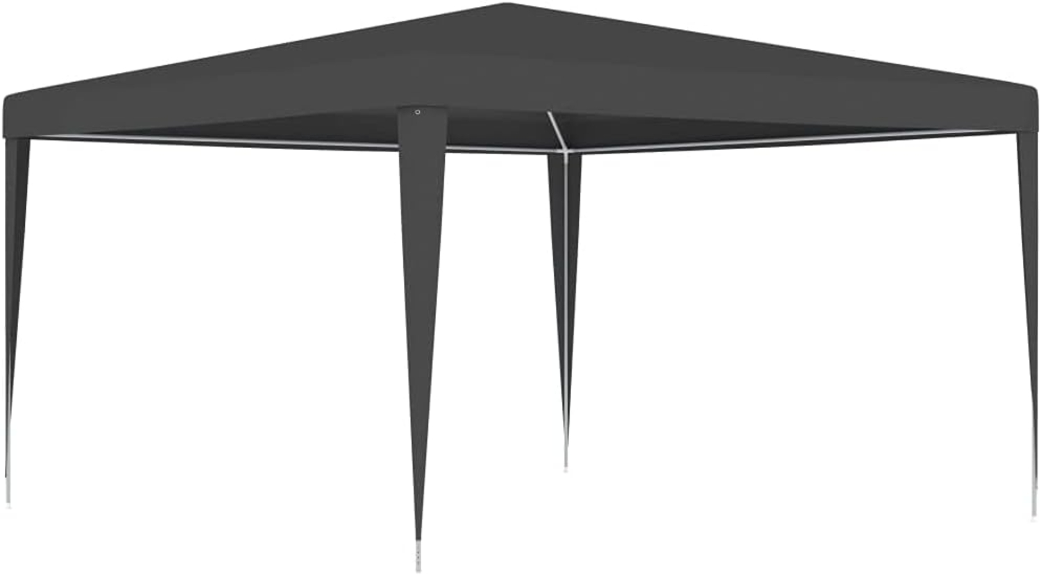 vidaXL Profi-Partyzelt 4×4 m Anthrazit 90 g/m² 48508 Bild 1