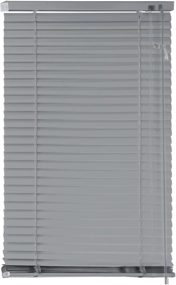 Aluminium Jalousie Lamellen 70 x 220 cm Silber Bild 1