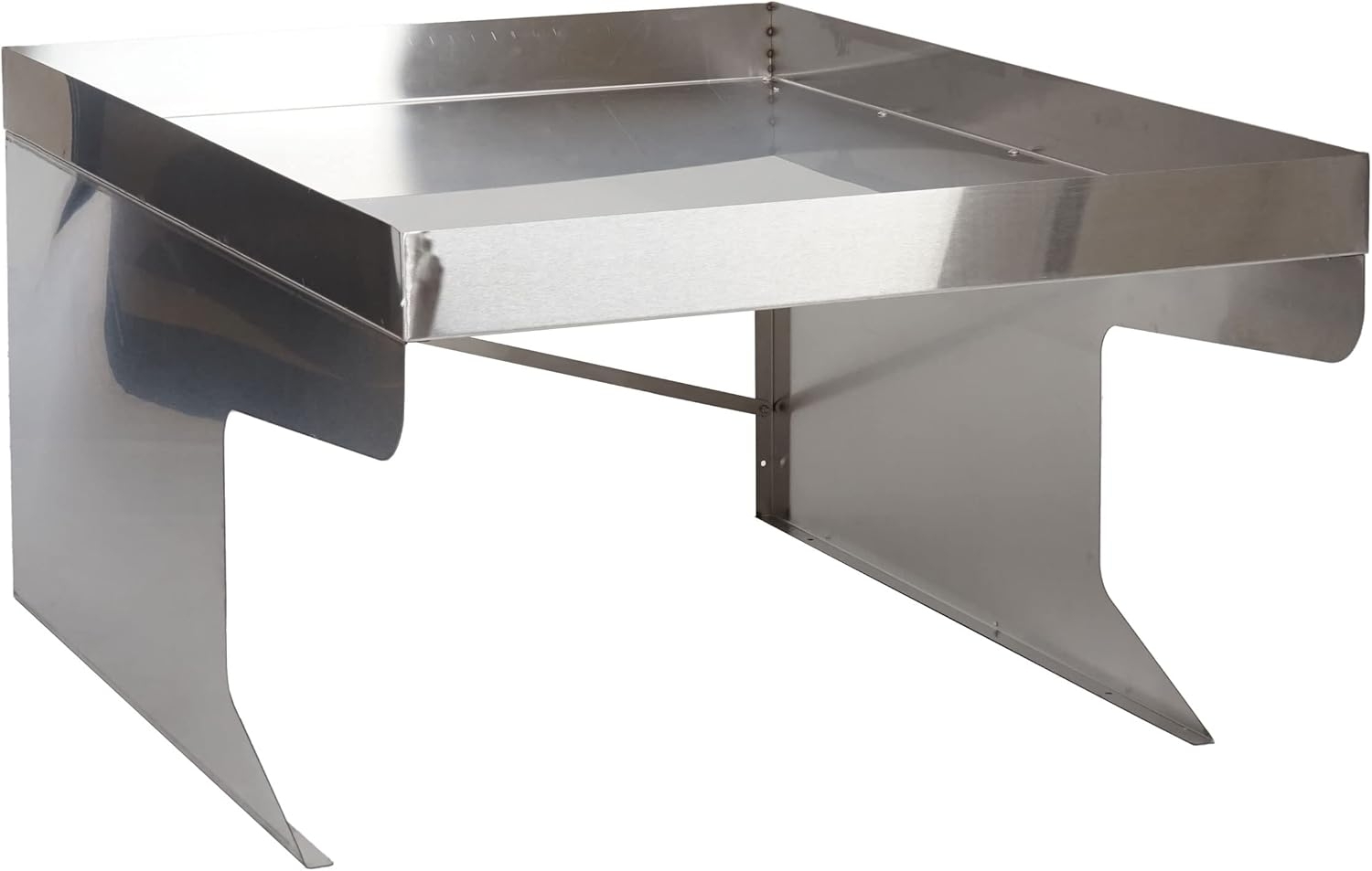 Mendler 'HWC-G60 XL' Mähroboter-Garage mit Pflanzkasten, Metall, 47 x 70 x 100 cm, Silber Bild 1