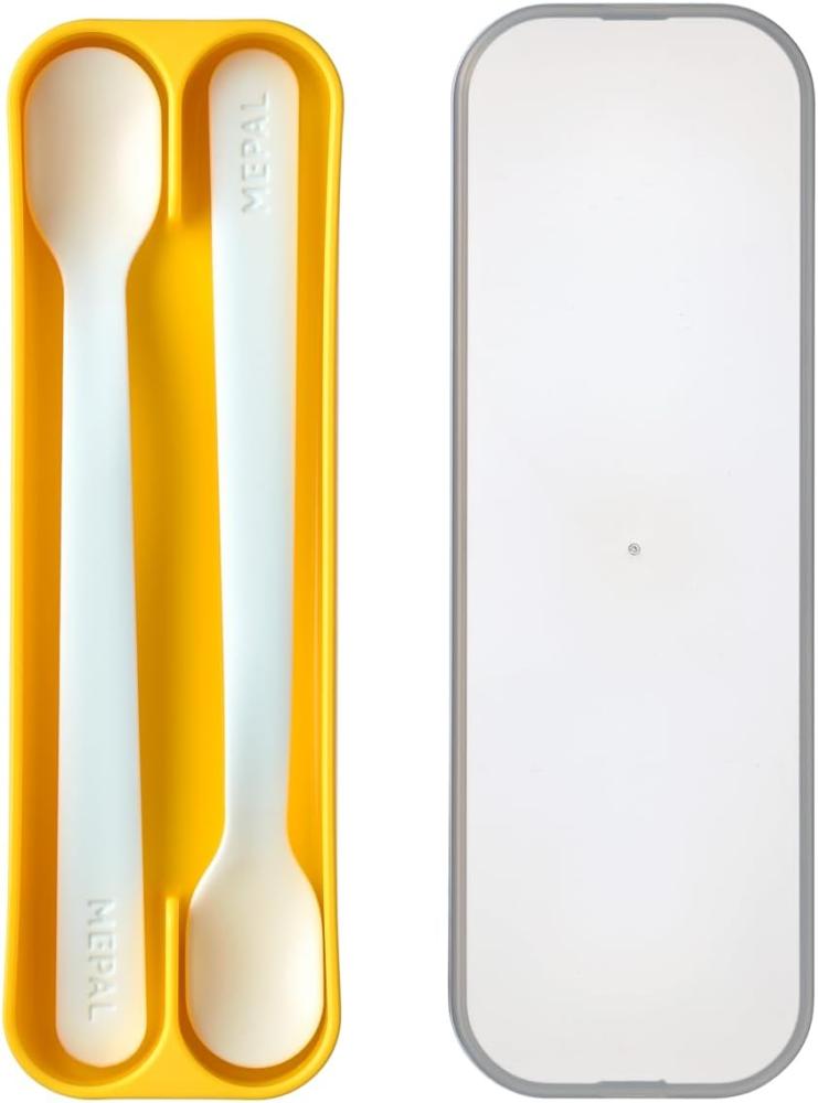 Mepal MIO Fütterlöffel yellow 2er Set - A Bild 1