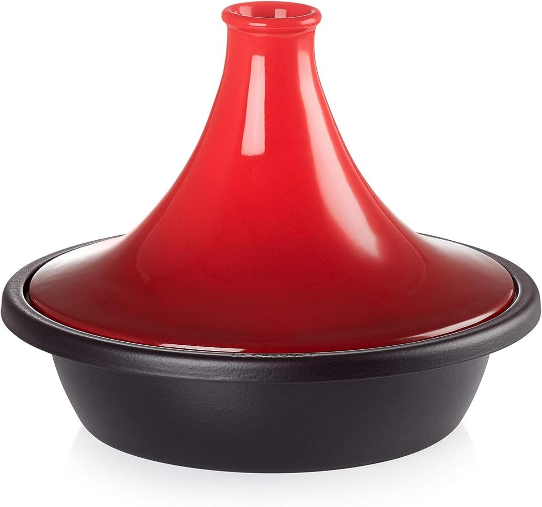 Le Creuset Gusseisen Tagine 31 cm kirschrot Bild 1