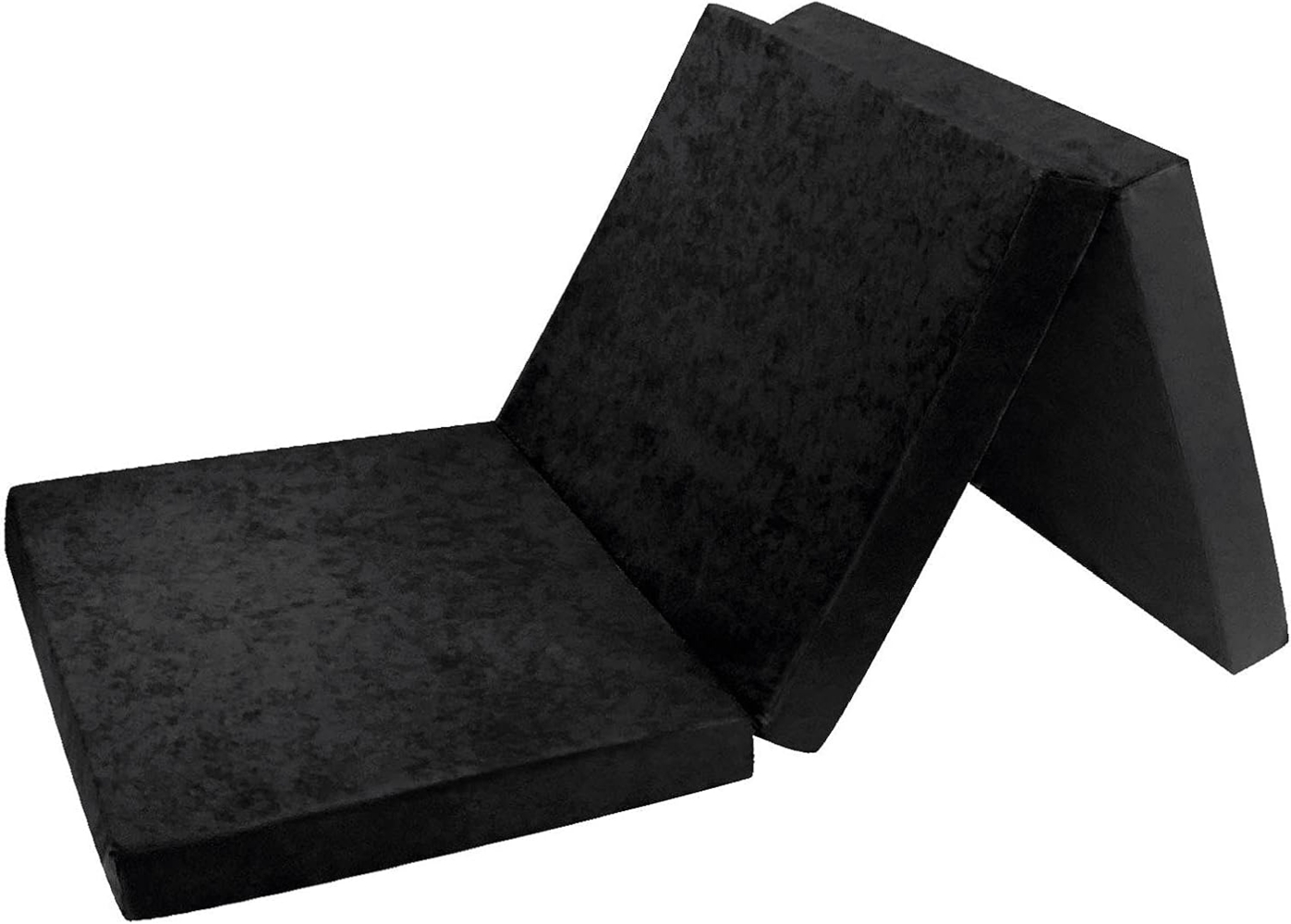 Klappmatratze Gästematratze XML - 195 x 60 x 9 cm W389_XM FORTISLINE (Schwarz) Bild 1
