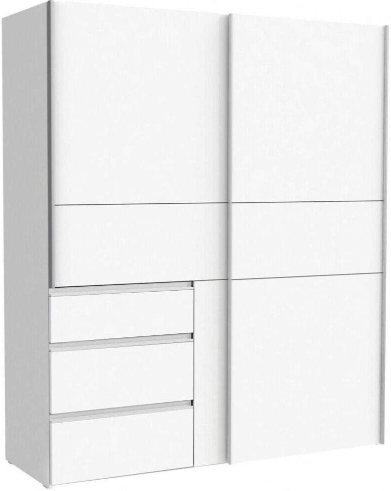 'Winn' Kleiderschrank, weiß, 170 cm Bild 1