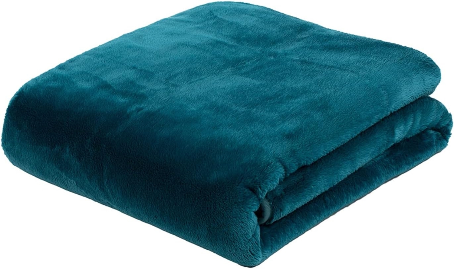 Gözze 'Premium Cashmere' Kuscheldecke, Polyester petrol, 180x220 cm Bild 1