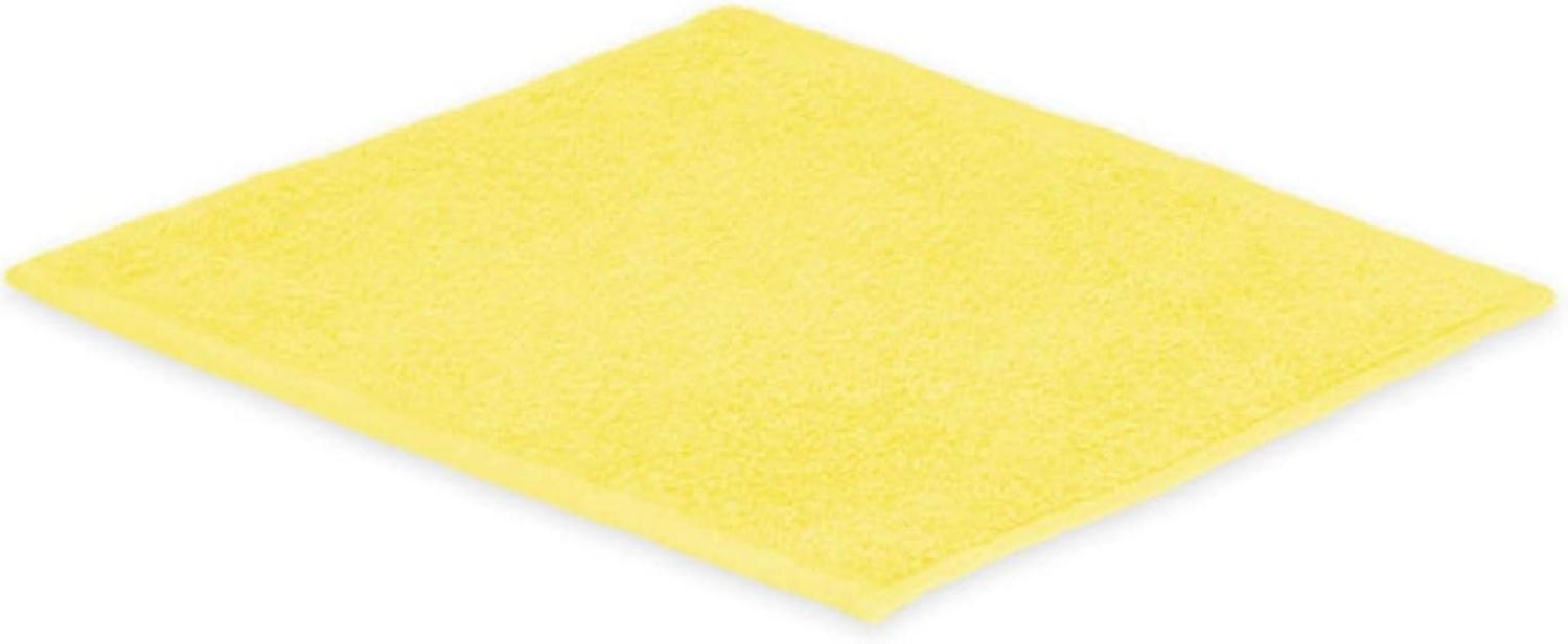 Exklusiv Heimtextil Seiftuch Frottier 500 g/m² 30 x 30 cm Gelb Bild 1
