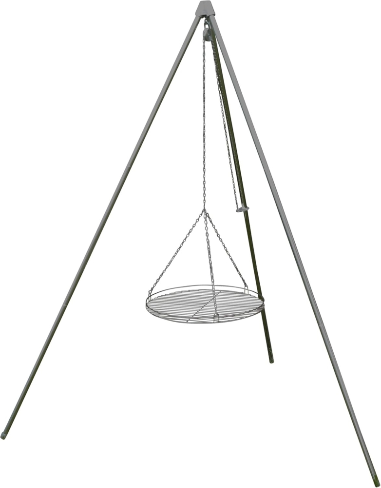 Huber Grillgeräte Schwenkgrill inkl. Rost, Höhe 160 cm, Ø 50 cm Bild 1