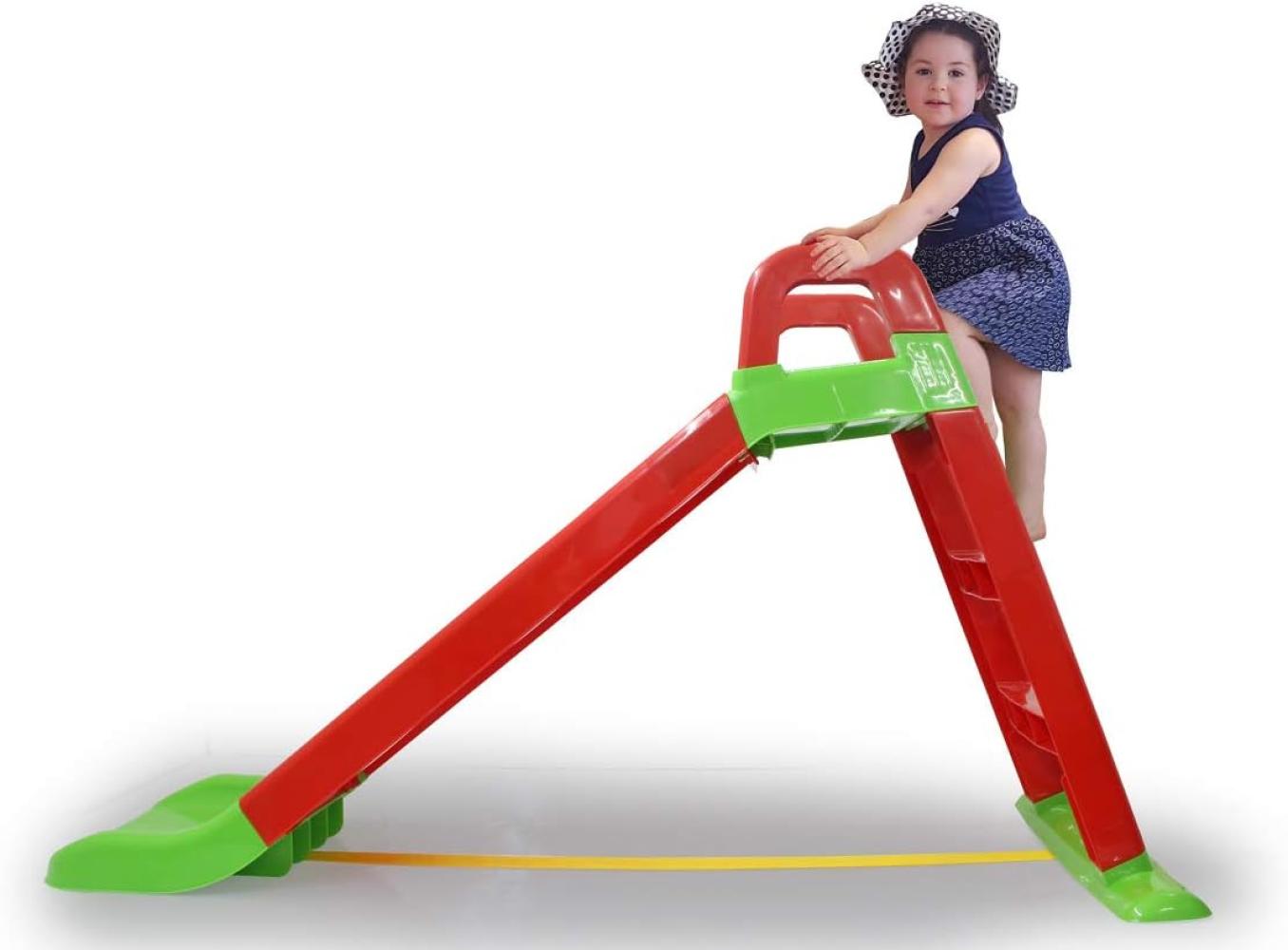 Jamara 460501 'Funny Slide' Rutsche, 145 x 59 x 79 cm, ab einem Jahr, rot Bild 1