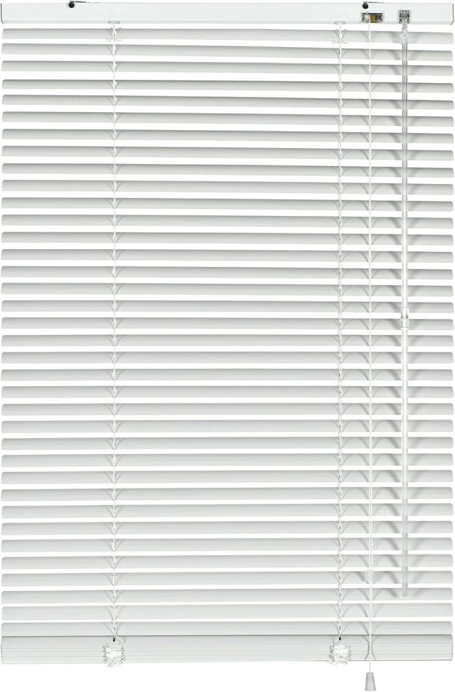 GARDINIA Alu-Jalousie, Sicht, 25 mm, Weiß, 140x240 cm Bild 1