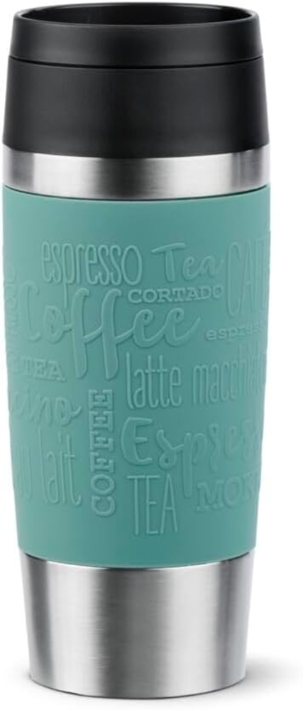 EMSA Thermobecher Travel Mug Classic, Petrol, 0.36 l Bild 1