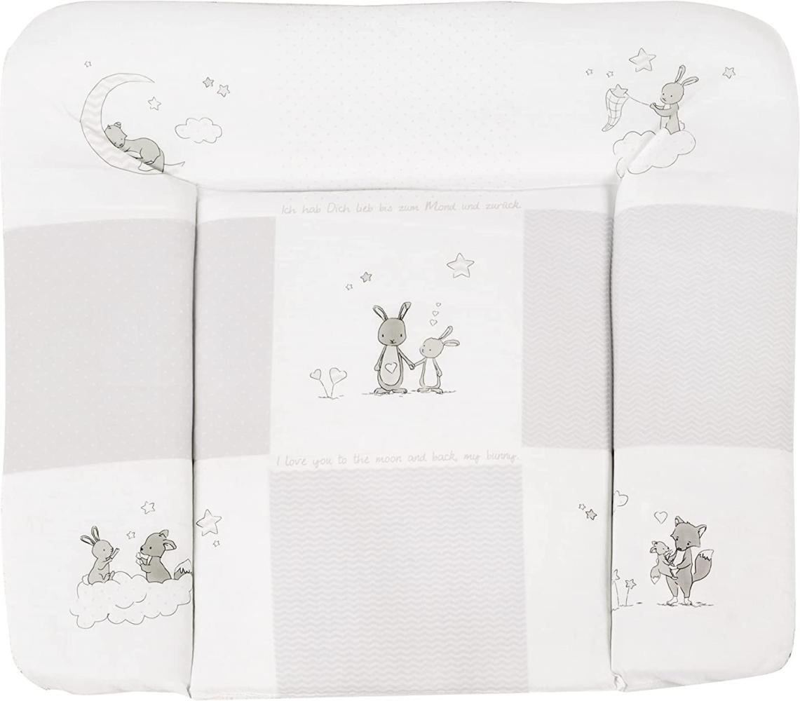 Roba 'Fox & Bunny' Wickelauflage 75x85 cm beige Bild 1