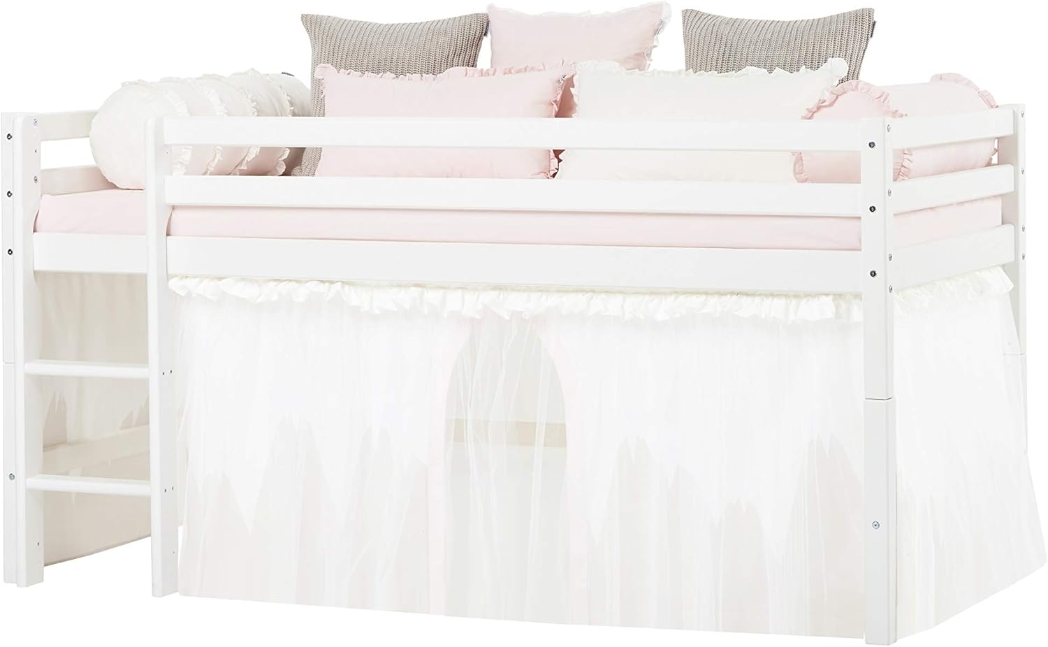 HOPPEKIDS Winter Wonderland VorhangTüll für Spielbett / Etagenbett 90x200 cm Bild 1