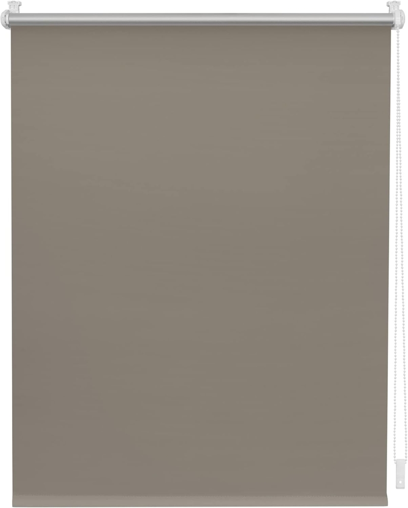 Lichtblick Sonnenschutzsysteme GmbH Thermo-Rollo Vancouver 75 cm x 150 cm (BxL) Taupe Verdunkelnd & Thermofunktion; Klemm- und schraubbar; Energiesparend Bild 1