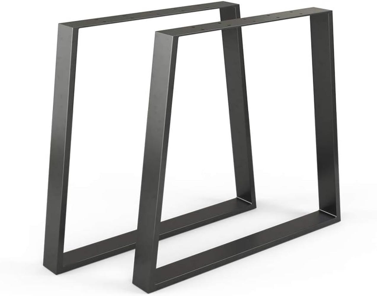 Vicco Loft Tischkufen Trapez 72cm Tischbeine DIY Tischgestell Esstisch Möbelfüße Bild 1