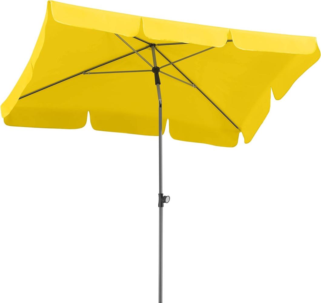 Schneider Schirme 'Locarno' Sonnenschirm, Stahl / Polyester zitrus, 180 x 120 cm Bild 1