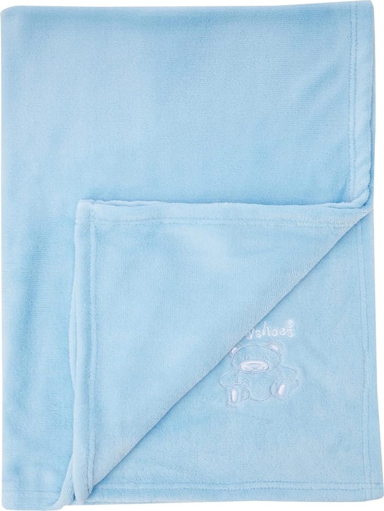Playshoes Fleece-Decke Bär bleu Gr. 75x100 cm Bild 1