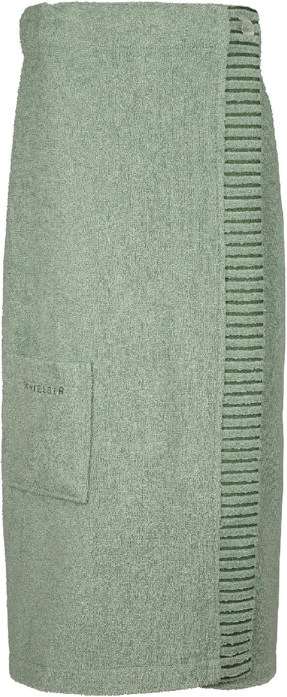 Schiesser 'Rom' Saunakilt, Baumwollfrottee hellgrün, 46-52 Bild 1