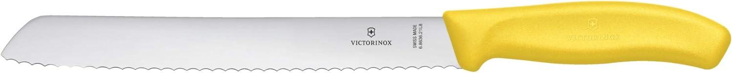 Victorinox Brotmesser 21cm gelb Wellenschliff Bild 1