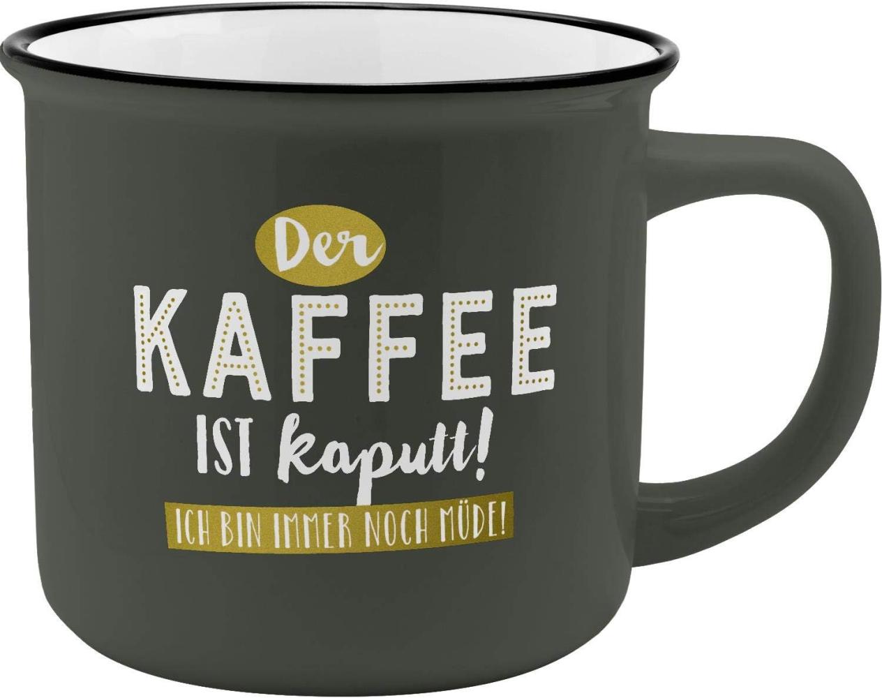 Sheepworld Becher, Der Kaffee ist kaputt!, 10,5 x 6,9 x 7,5 cm Bild 1