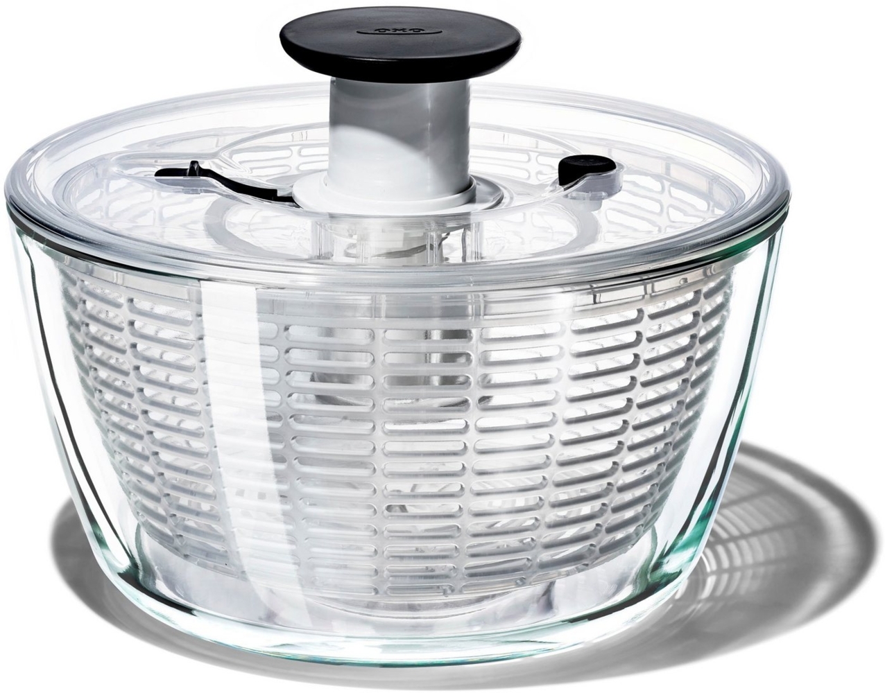 OXO Salatschleuder Good Grips - Glas Bild 1