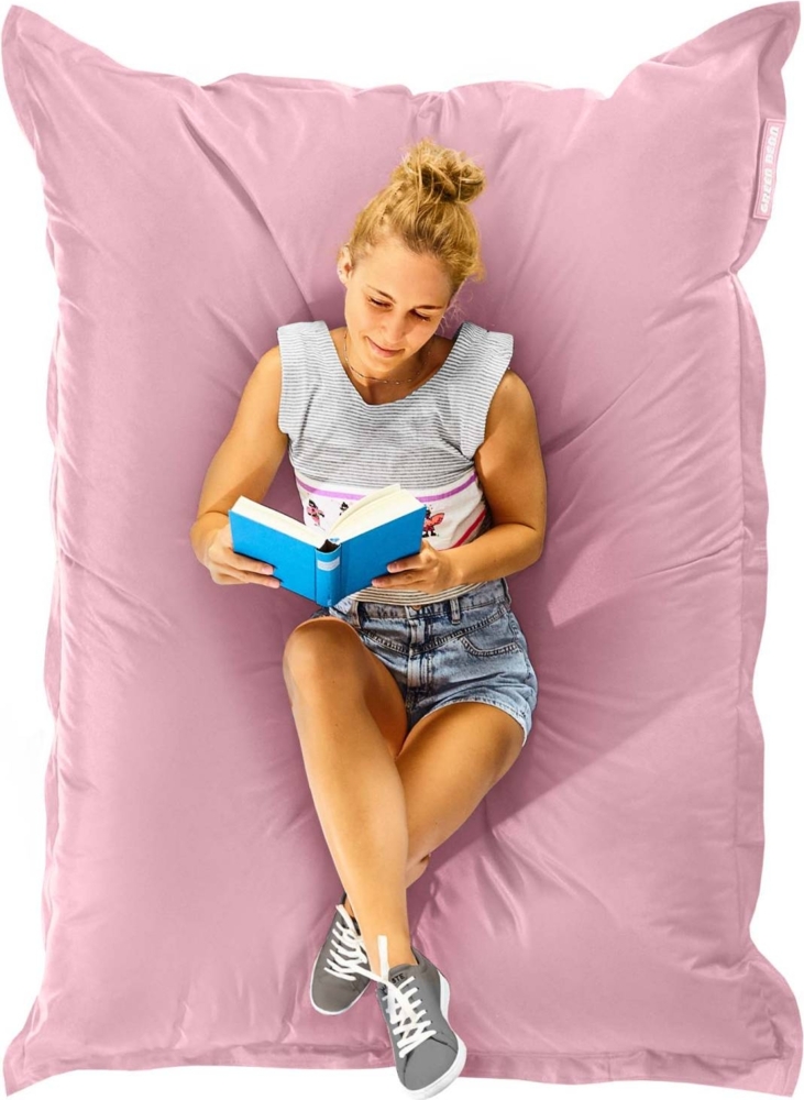 Green Bean® Sitzsack, waschbar, Polyester-PVC-Stoff, Pastell Koralle, 140x180 cm, 380 Liter Bild 1