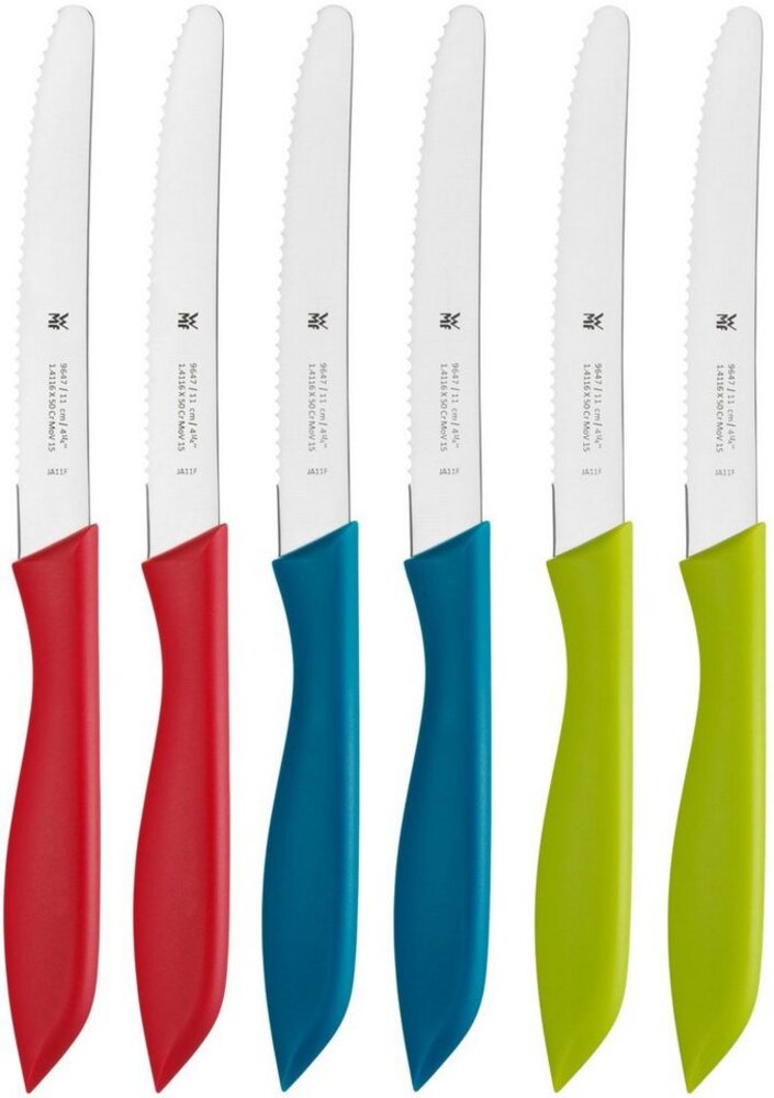 WMF Vespermesser-Set 6-teilig bunt Bild 1