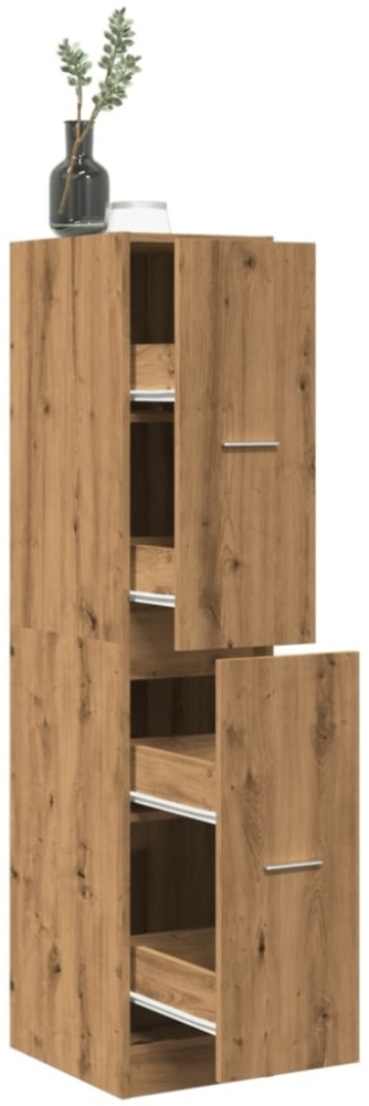 vidaXL Apothekerschrank Artisan-Eiche 30x41x144,5 cm Holzwerkstoff 855177 Bild 1