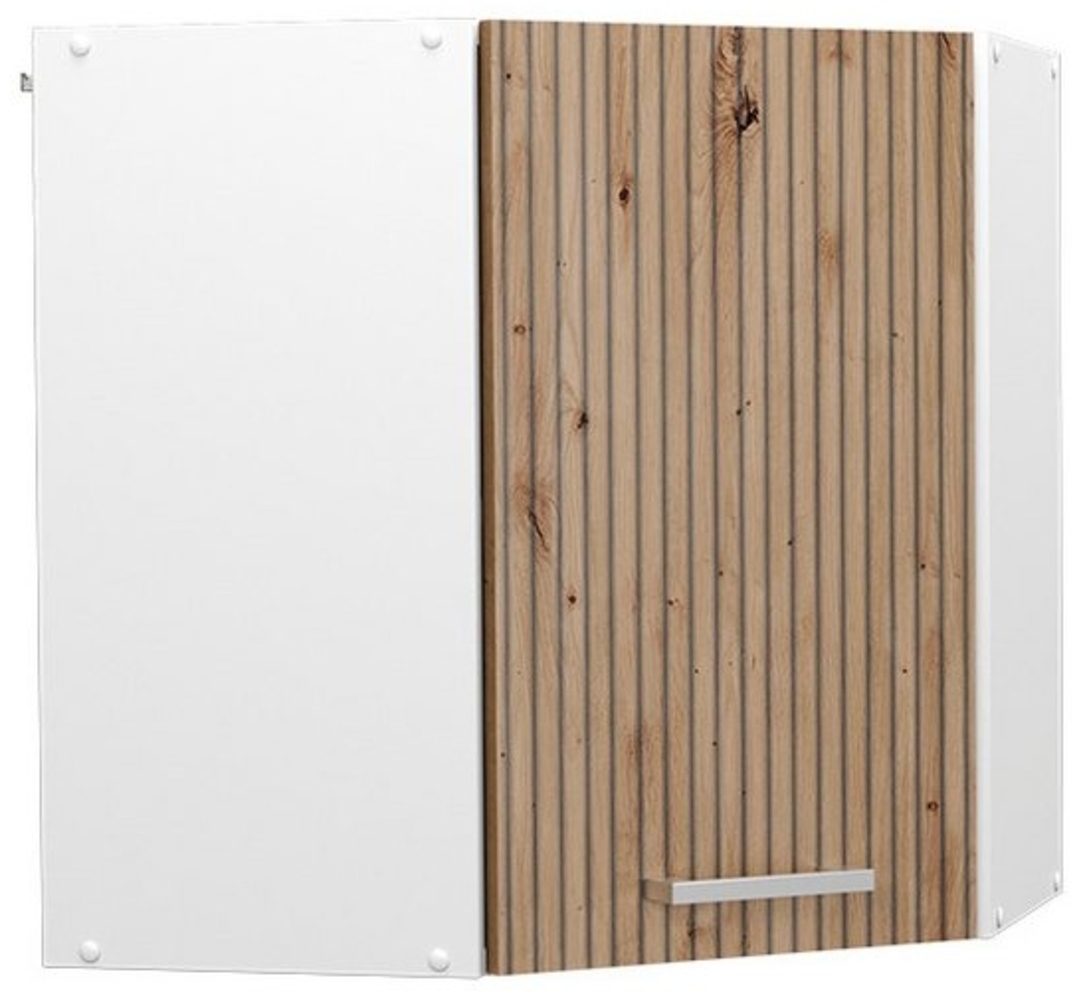 Vicco Eckhängeschrank R-Line, Artisan-Eiche/Weiß, 57 cm Bild 1