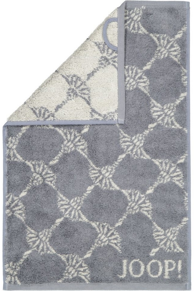 JOOP! Gästehandtuch Gästetuch "Classic Cornflower" 2er-Pack, Frottier (2-St), Walk-Frottier gemustert Bild 1