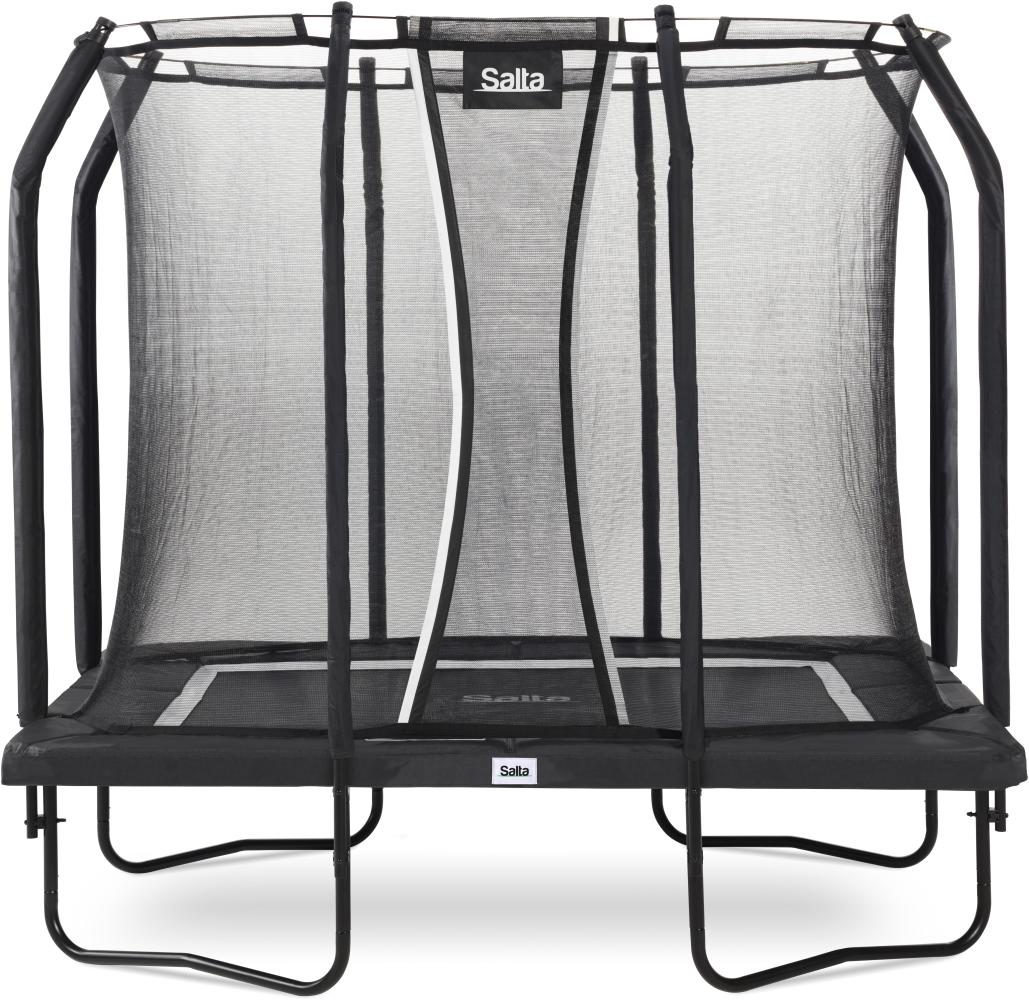 Salta 'Premium Black Edition' Trampolin inkl. Sicherheitsnetz, rechteckig, 214 x 153 cm Bild 1
